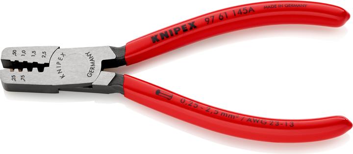 Produktbild Knipex Crimpzange für Aderendhülsen (145 mm)