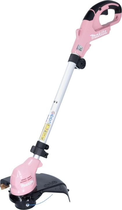 Actual product image Makita UR 100 DZP Akku Rasentrimmer 12 V max. 260 mm pink Solo - ohne Akku, ohne Ladegerät (Trim line)