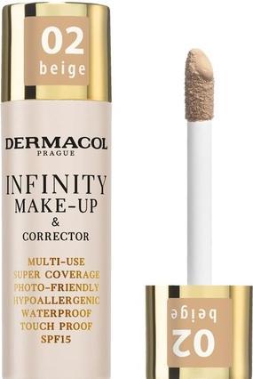 Actual product image Dermacol Infinity Make-Up & Corrector (02 Beige)