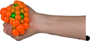Immagine prodotto Out of the blue Palla antistress Squeeze Grape Ball blu