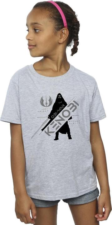 Image du produit Star Wars - T-shirt OBI-WAN KENOBI JEDI KNIGHT - Fille (152, 158)