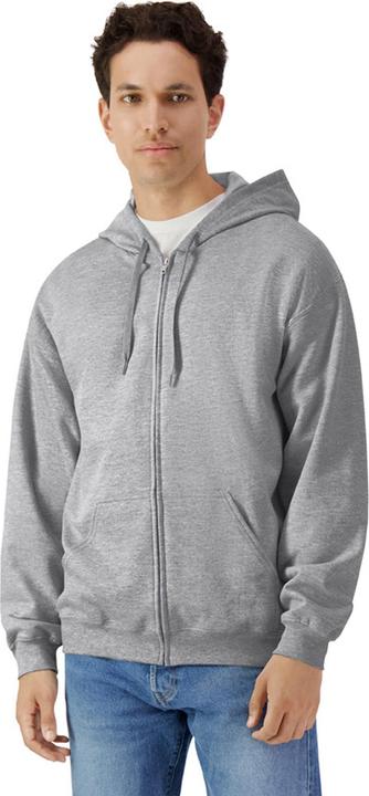 Gildan Softstyle Hoodie mit durchgehendem Reissverschluss Mittelschwer