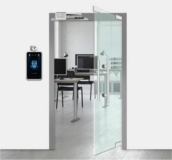 Actual product image Jovision JVS-FRT-P8 WAND - Face recognition/temperature detection/mask detection 3-in-1, wall mounting