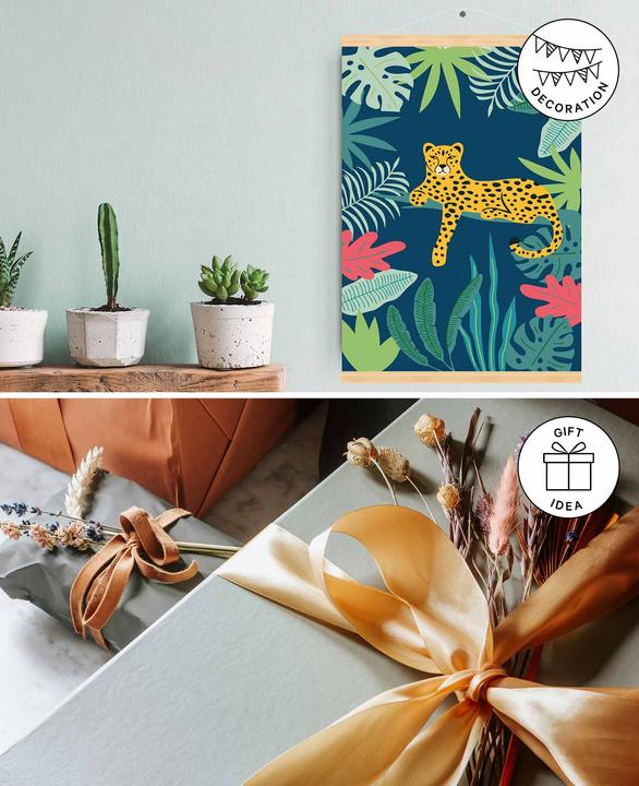 Produktbild I Am Creative Malen nach Zahlen, Jaguar, Wanddekoration
