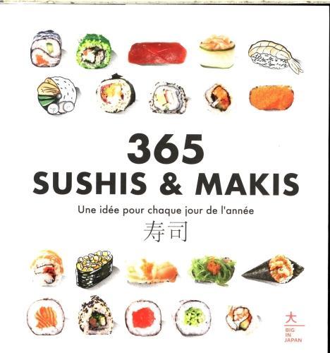 Produktbild 365 sushis & makis : une idée pour chaque jour de l'année (Französisch, Collectif, 2024)