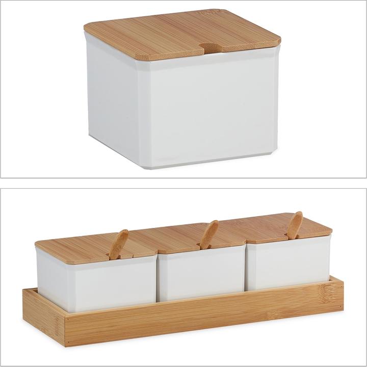 Produktbild Relaxdays Gewürzbehälter-Set (0.40 l)