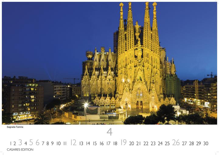 Produktbild Barcelona 2026 L 35x50cm (35 x 50 cm, Deutsch)