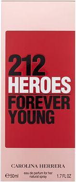 Actual product image Carolina Herrera 212 Heroes Forever Young (Eau de parfum, 50 ml)