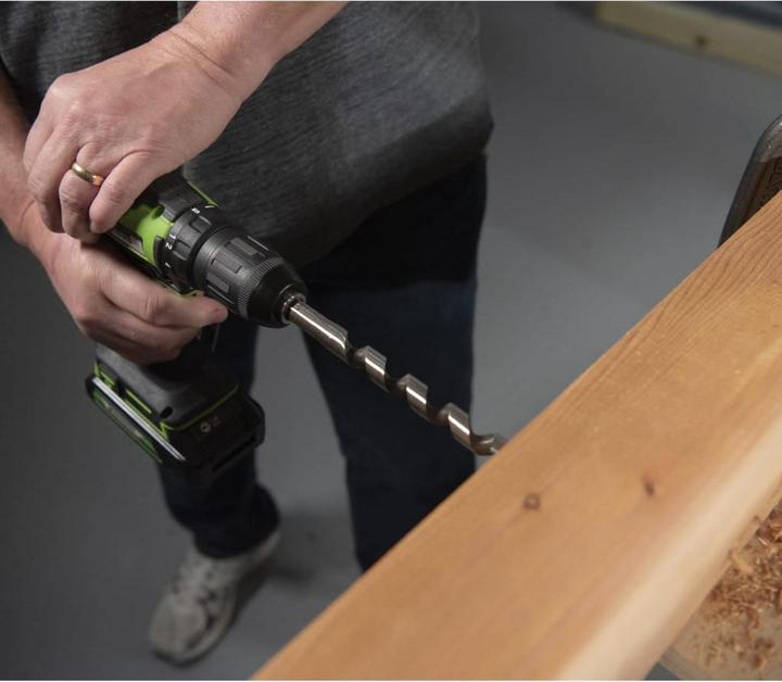 Actual product image Greenworks GD24DD60 cordless screwdriver / drill (60N.m) 24V without battery and charger (Rechargeable battery operated)