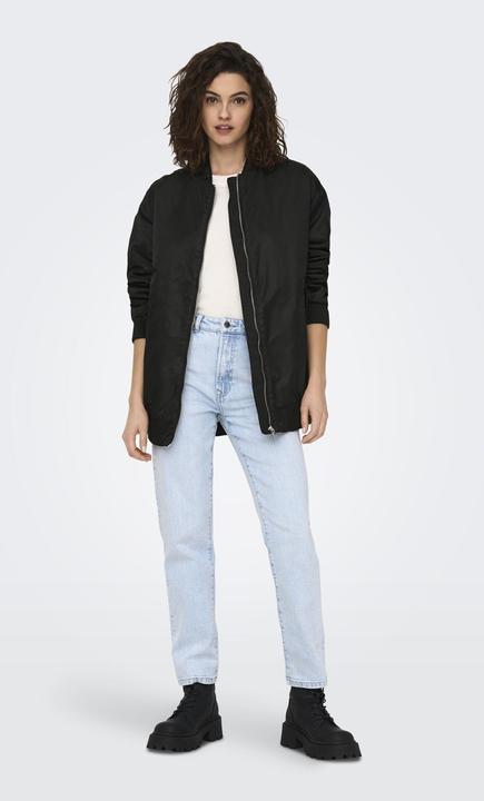 Actual product image Only Baseball Ribbed cuffs jacket Blouson jacket (L)