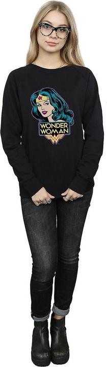 Produktbild Wonder Woman Head Sweatshirt aus Baumwolle (L)
