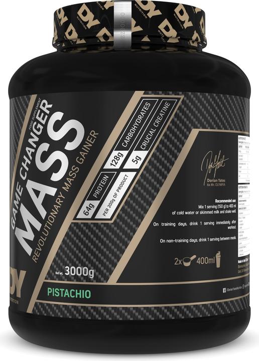 Immagine prodotto DY Nutrition Cambiamento di massa (Pistacchio, 3000 g)