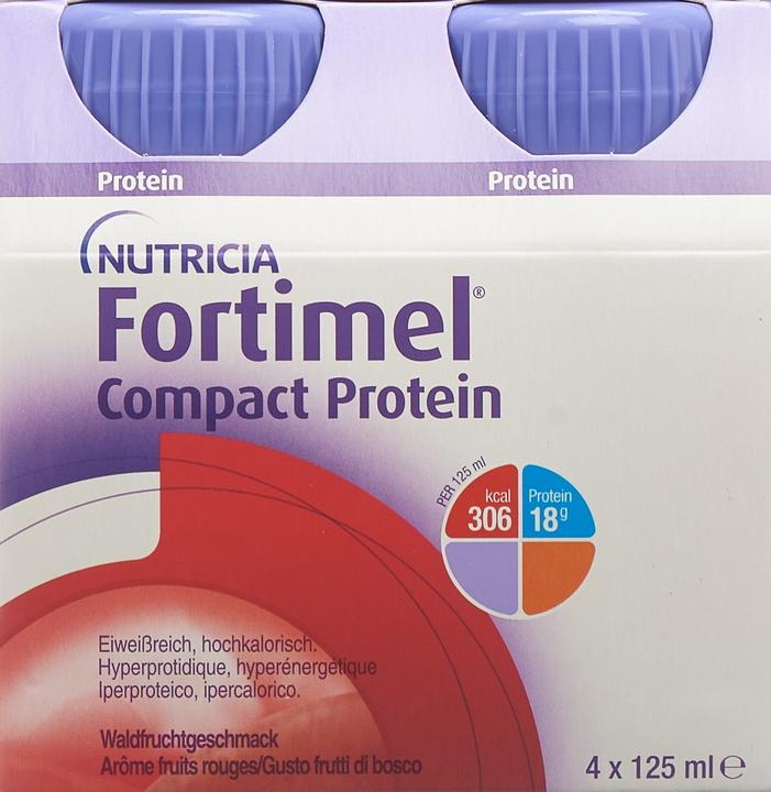 Produktbild Fortimel Compact Protein Waldfrucht (Waldfrucht, 4 x)