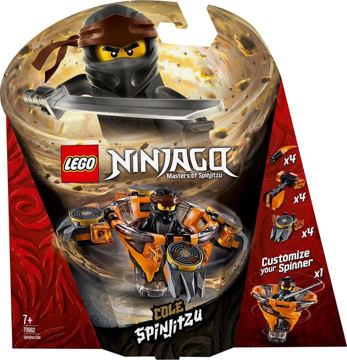 Produktbild LEGO Spinjitzu Cole (70662, LEGO Ninjago)