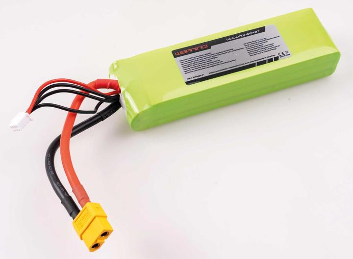 Actual product image Wellpower LIPO AKKU ULTIMA GT II 2600 mAh / 11,1 Volt 3S 40/80C CH5/8 XT-60 (11.10 V, 2600 mAh)