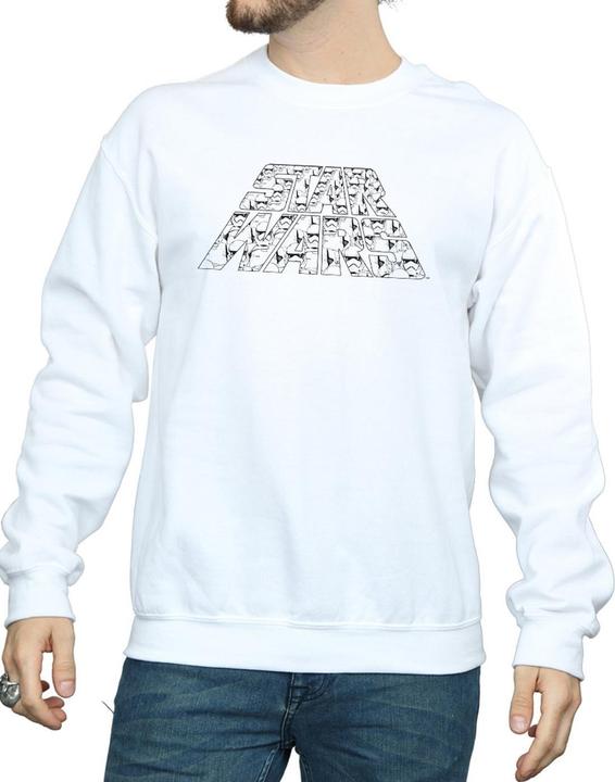 Image du produit Star Wars - Sweat THE RISE OF SKYWALKER TROOPER FILLED LOGO - Homme (XXL)