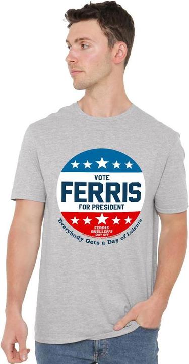 Produktbild Ferris Bueller´s Day Off Ferris Bueller's Day Off Vote Ferris For President TShirt (XXL)