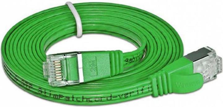 Actual product image Wirewin Pkw-Stp-Slim-Kat6 5.0 Gn (STP, CAT6, 5 m)