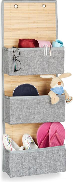 Immagine prodotto Relaxdays Tasca portaoggetti da parete e per porta (33 x 12 x 94 cm)
