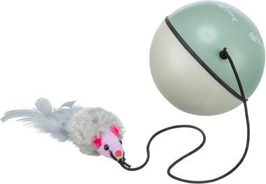 Image du produit Trixie Boule Turbinio avec moteur et souris (Jouet d'occupation chat)