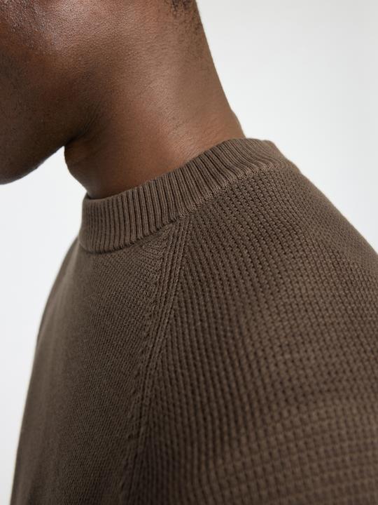 Actual product image Selected Homme 100% cotton jumper with round neckline (M)