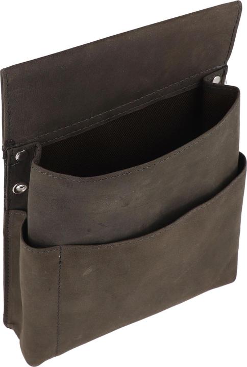 Image du produit Alassio Sacoche ceinture pour porte-monnaie de serveur Hunter gris