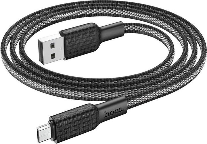 Actual product image Partner Telecom USB-A to microUSB X69, 18W, 2A, 1m, black (1 m, USB 3.0)