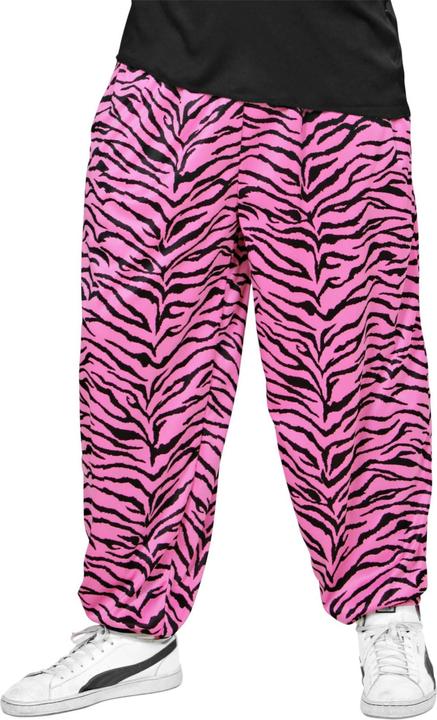 Produktbild Widmann 80er Jahre - Pinke Zebra Hose (M, L)