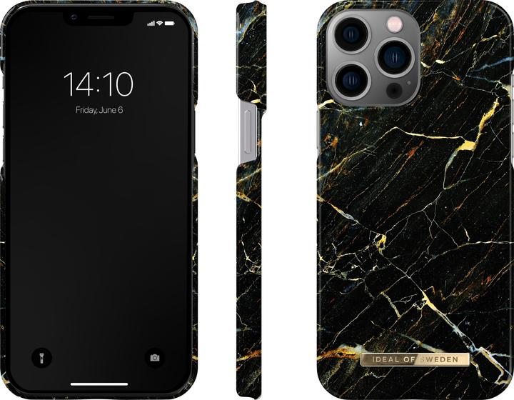 Actual product image iDeal Of Sweden Designer Hard Cover Port Laurent Marble (Apple iPhone 13 Pro Max)