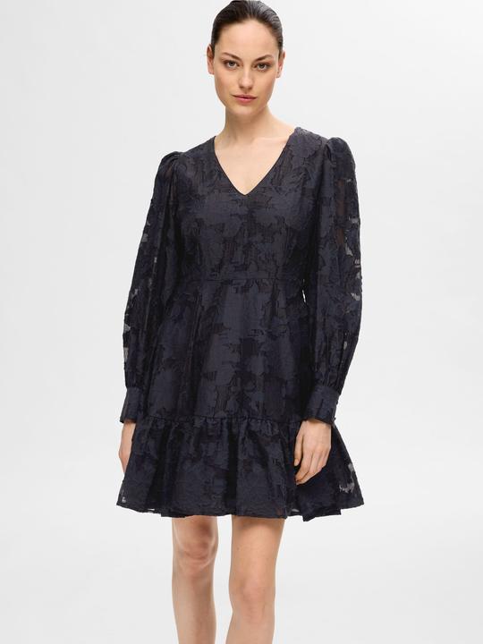 Image du produit Selected Femme Mini-robe fleurie à manches longues (34)