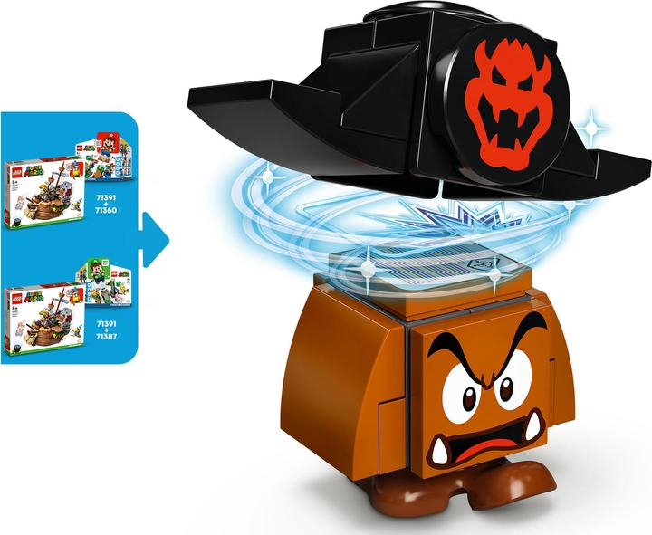Immagine prodotto LEGO Il dirigibile di Bowser - Set di espansione (71391, LEGO Super Mario)
