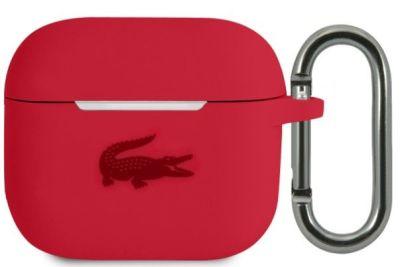 Lacoste Airpods 3 Liquid Silicone Glossy Printing Logo Case (Headphone bag)