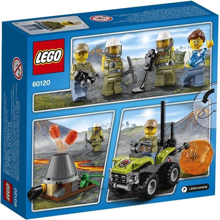 Image du produit LEGO Kit de démarrage City Vulkan (60120, LEGO City)