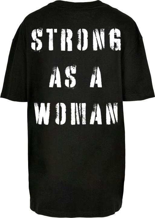 Immagine prodotto Merchcode Donna WD - T-shirt oversize da ragazzo Strong As A Woman - 118349 (3XL)