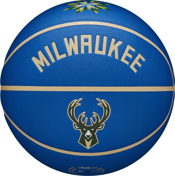 Wilson Nba Team City Collector Basketball Milwaukee Bucks
