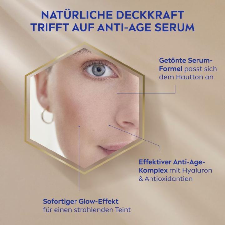 Actual product image NIVEA Hyaluron Cellular Filler 3in1 Serum Foundation light (30ml) (01 Bright)
