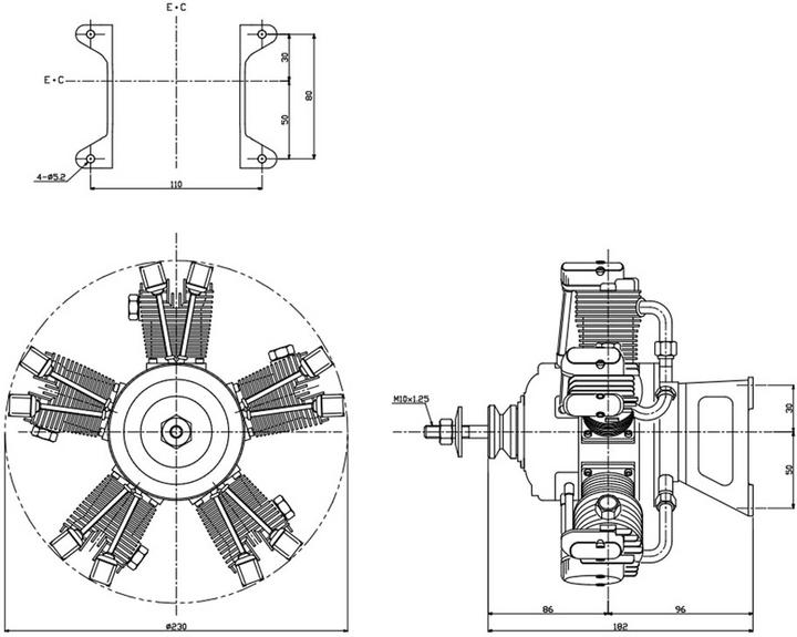 Actual product image Saito Fg-73r5