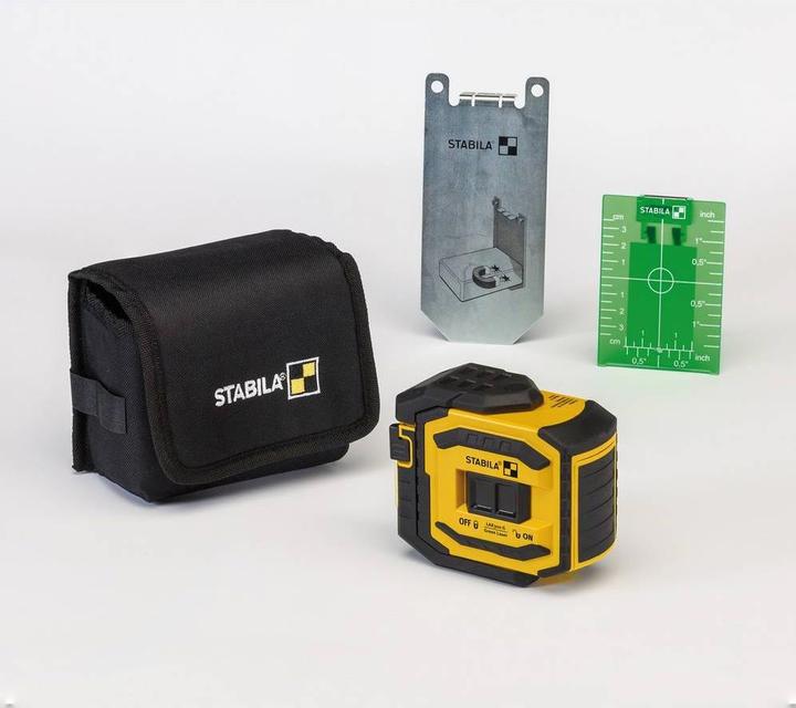 Actual product image Stabila Cross line plumb laser LAX 300 G