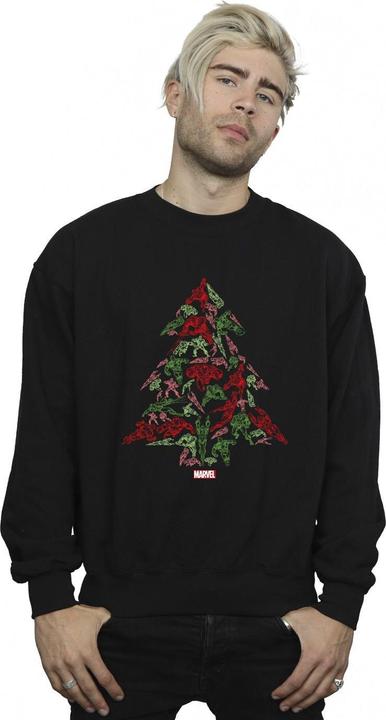 Image du produit - Sweat AVENGERS CHRISTMAS TREE - Homme (S)