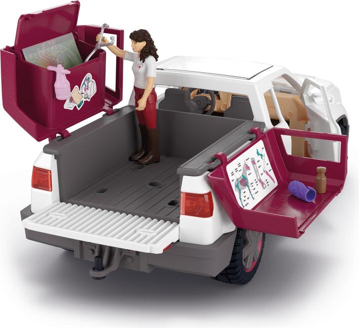 Image du produit Schleich Mobile Tierärztin mit Anhänger