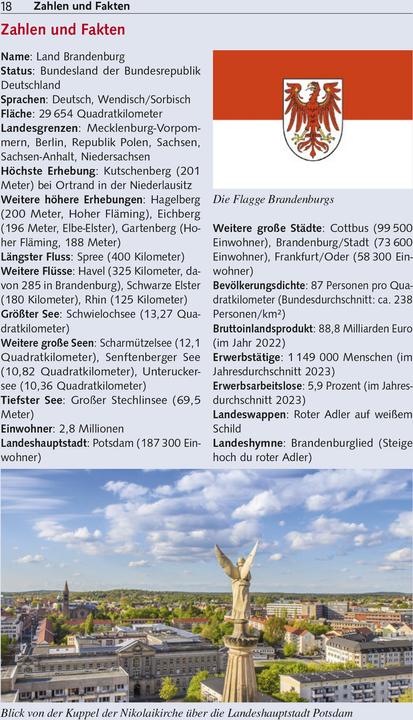 Produktbild Reiseführer Brandenburg
