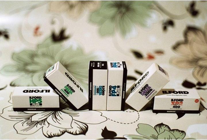 Actual product image Ilford FP4 Plus 120