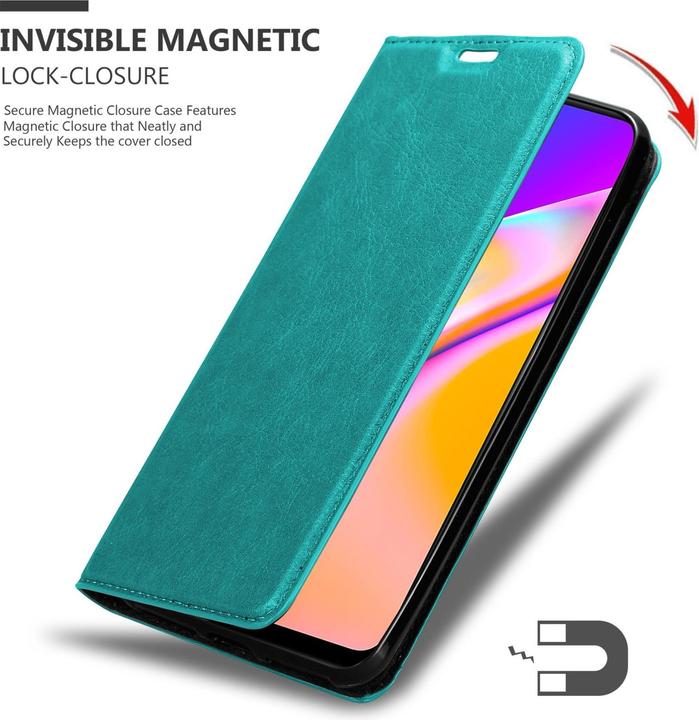 Immagine prodotto Cadorabo Libro Invis. Coperchio magnetico (Oppo A94 5G)