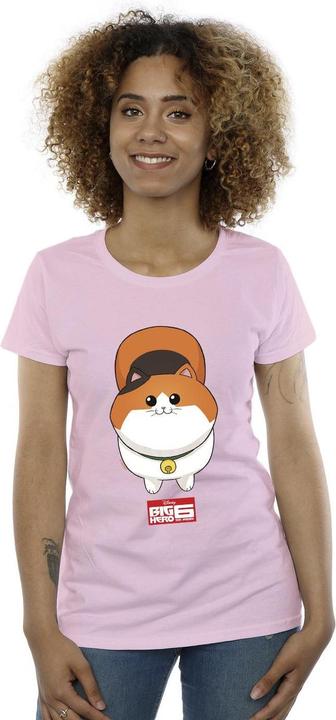 Immagine prodotto Disney Big Hero 6 Baymax Kitten Face Maglietta Donna (XXL)