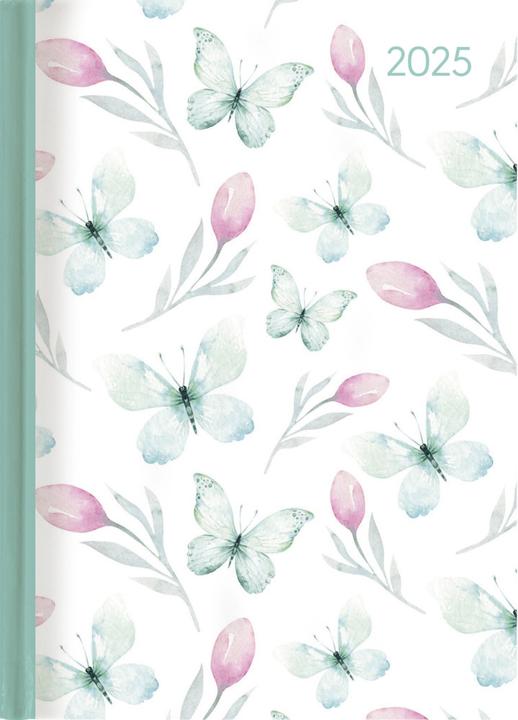 Immagine prodotto Alpha Edition Ladytimer Butterfly 2025 calendario tascabile, 10,7x15,2cm, calendario con 192 pagine (10 x 15 cm, Tedesco)