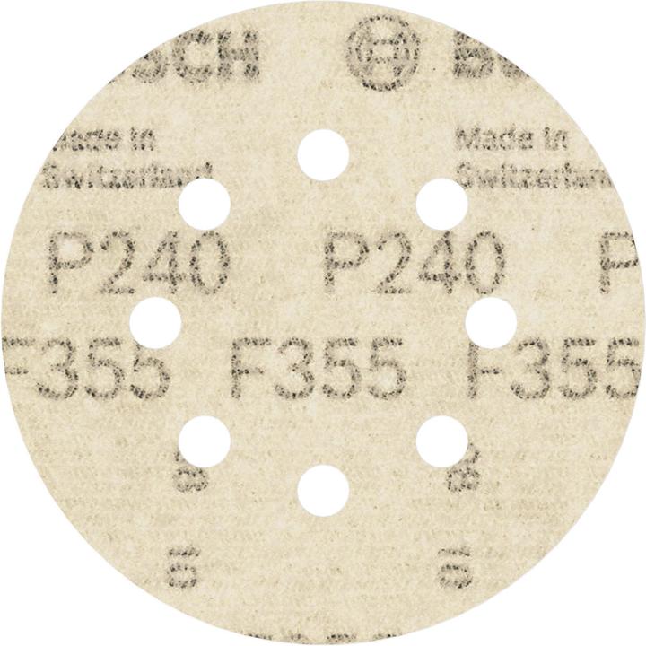 Produktbild Bosch Professional Zubehör PRO F355 Schleifblatt, 125 mm, G240 (P240)