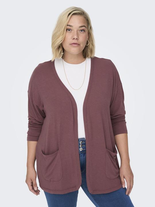 Produktbild Only Einfarbiger Curvy Strickjacke (54)