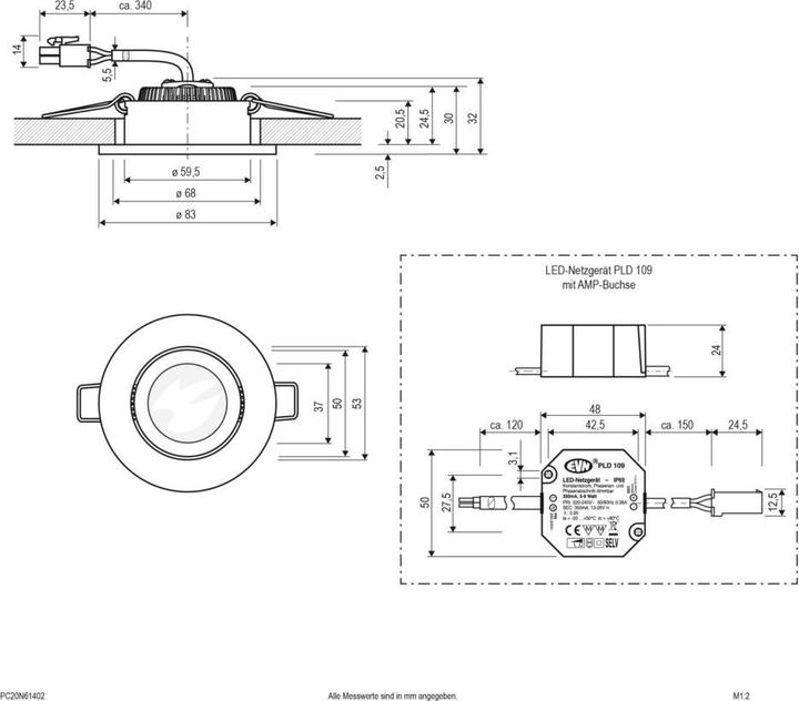 Immagine prodotto EVN-Lichttechnik P-LED (620 lm)