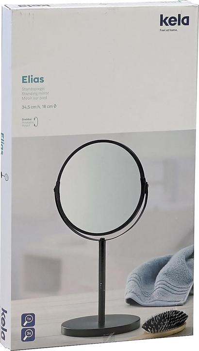 Produktbild Kela Standspiegel Elias schwarz
