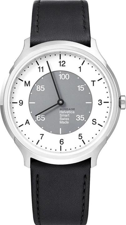 Produktbild Mondaine Helvetica No1 Regular Smart (Analoguhr, Hybrid Uhr, Swiss Made, 40 mm)